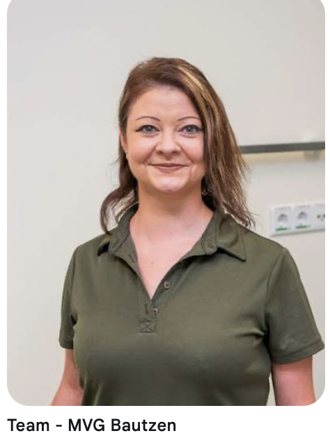 Physiotherapeutin der MVG Praxis Bautzen